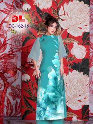 Vải Áo Dài Hoa In 3D AD DC162 29